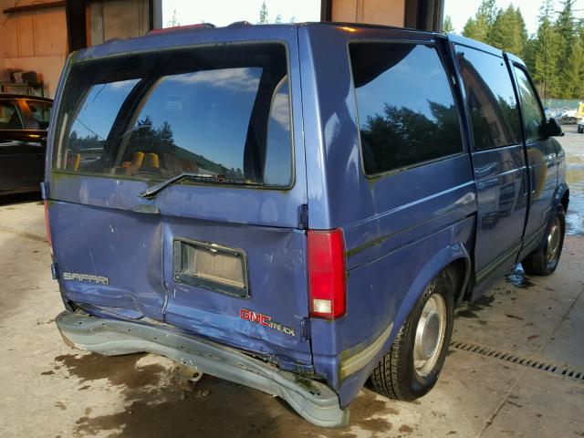 1GDDL19W3TB502639 - 1996 GMC SAFARI XT BLUE photo 4