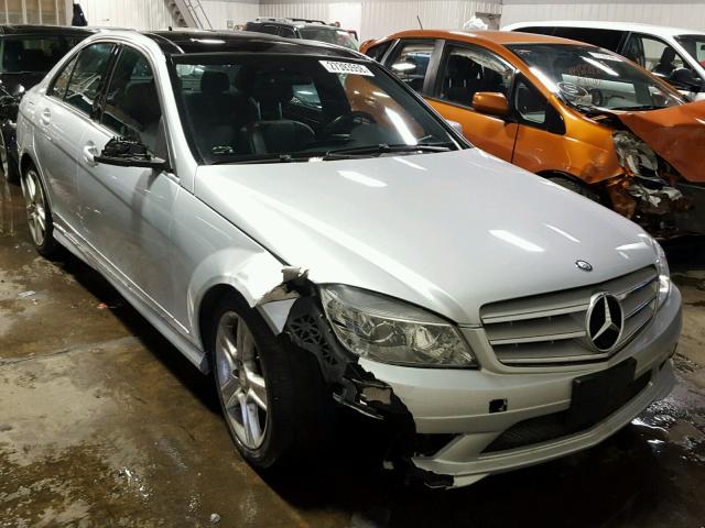 WDDGF8BB7AF453496 - 2010 MERCEDES-BENZ C 300 4MAT SILVER photo 1