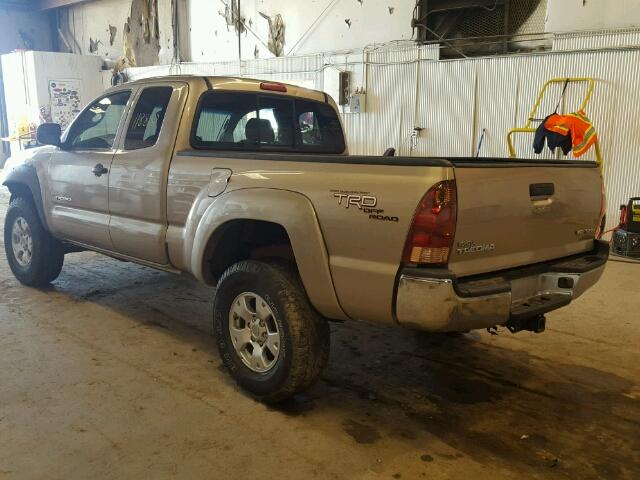 5TEUU42N66Z144974 - 2006 TOYOTA TACOMA ACC GOLD photo 3