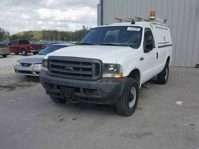 1FTNF21L23EB31382 - 2003 FORD F250 SUPER WHITE photo 2