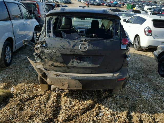 JM1CR293560106125 - 2006 MAZDA 5 BLACK photo 9