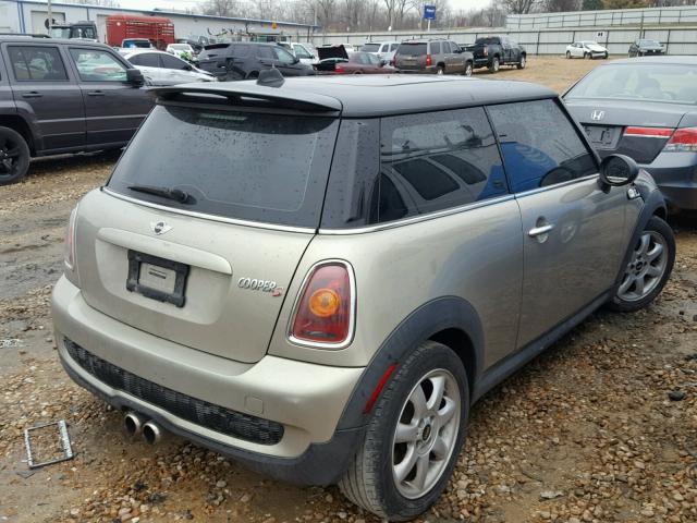 WMWMF73519TW85277 - 2009 MINI COOPER S TWO TONE photo 4