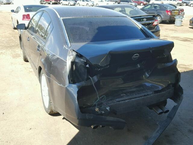 1N4BA41E25C843832 - 2005 NISSAN MAXIMA SE GRAY photo 3