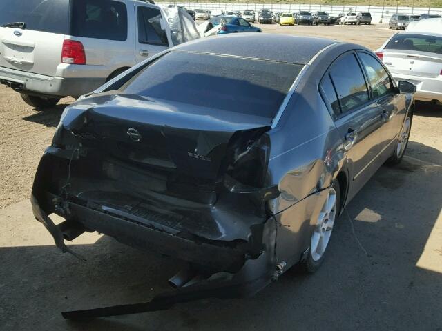 1N4BA41E25C843832 - 2005 NISSAN MAXIMA SE GRAY photo 4