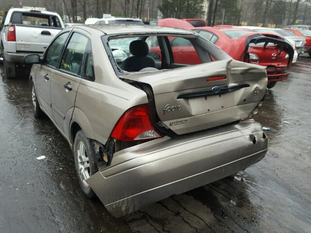 1FAFP34374W163393 - 2004 FORD FOCUS SE C TAN photo 3