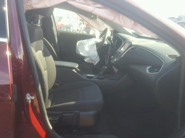 1G1ZB5ST9GF240329 - 2016 CHEVROLET MALIBU LS მუქწითელი ფოტო 5