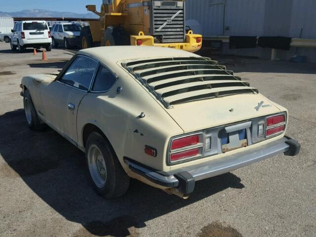 RLS30025823 - 1974 DATSUN 260Z TAN photo 3