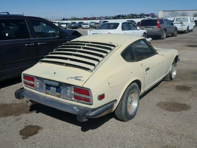 RLS30025823 - 1974 DATSUN 260Z TAN photo 4