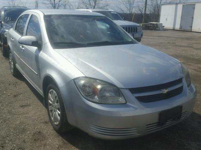 1G1AD5F50A7226419 - 2010 CHEVROLET COBALT 1LT SILVER photo 1