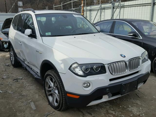 WBXPC93438WJ08570 - 2008 BMW X3 3.0SI WHITE photo 1