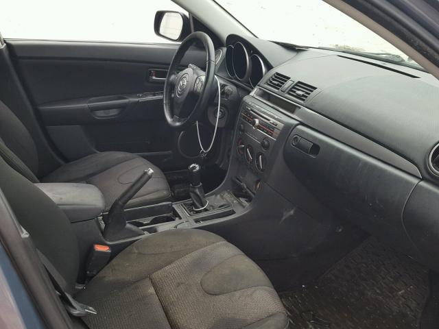 JM1BK143971715862 - 2007 MAZDA 3 HATCHBAC GRAY photo 5