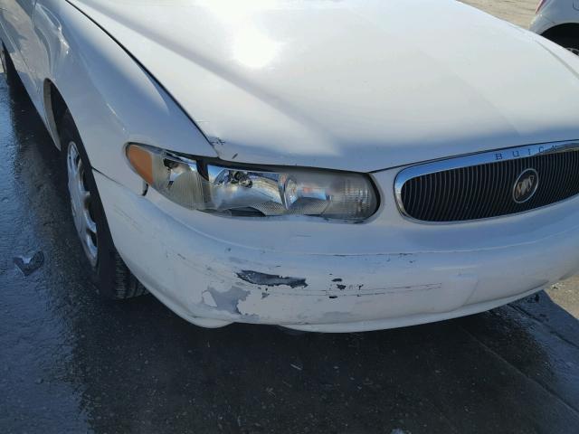 2G4WS52J551134274 - 2005 BUICK CENTURY CU WHITE photo 9