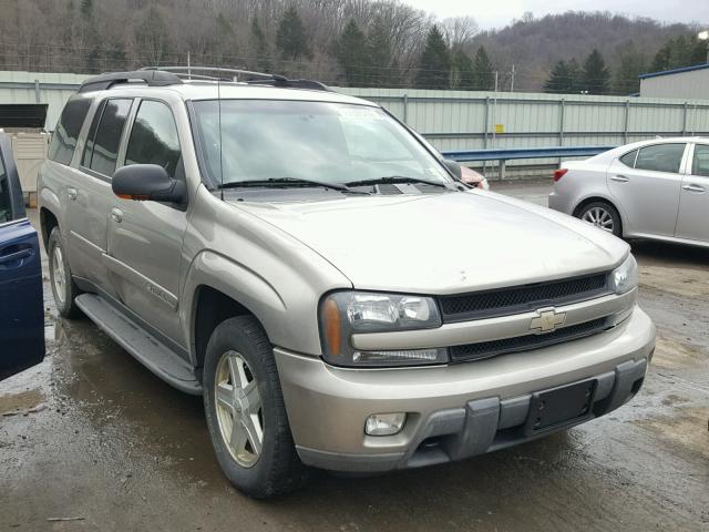 1GNET16S036214569 - 2003 CHEVROLET TRAILBLAZE BEIGE photo 1