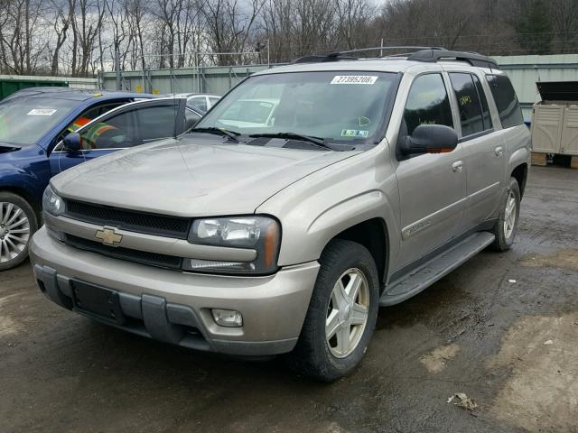 1GNET16S036214569 - 2003 CHEVROLET TRAILBLAZE BEIGE photo 2