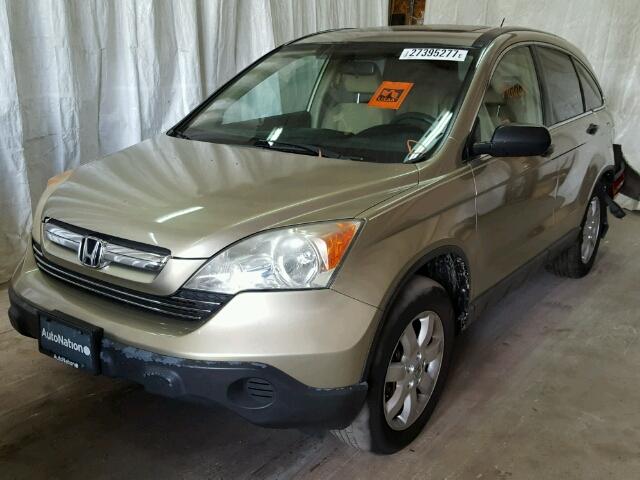 JHLRE48557C071741 - 2007 HONDA CR-V EX GOLD photo 2