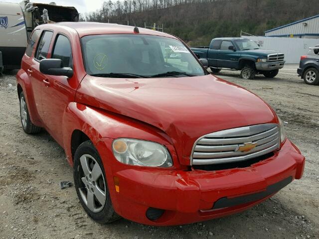 3GNBAADB6AS525640 - 2010 CHEVROLET HHR LS RED photo 1