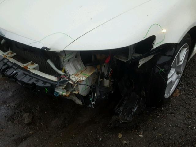 19UUA66247A012698 - 2007 ACURA TL WHITE photo 9