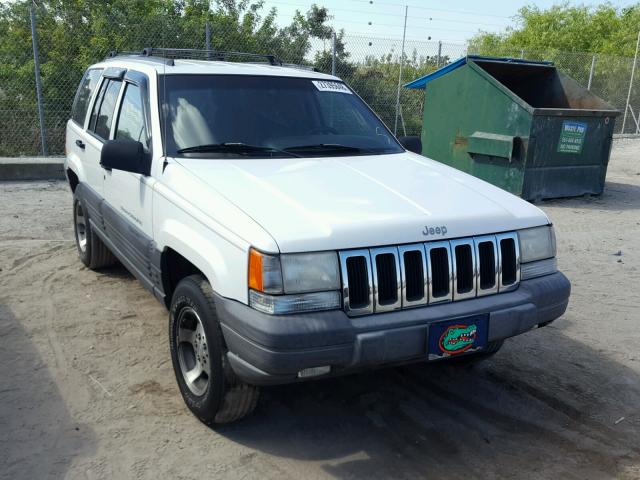 1J4GZ58Y0VC614882 - 1997 JEEP GRAND CHER WHITE photo 1