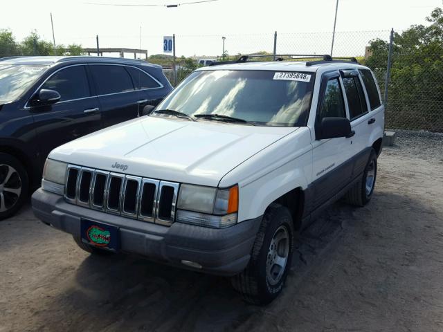 1J4GZ58Y0VC614882 - 1997 JEEP GRAND CHER WHITE photo 2