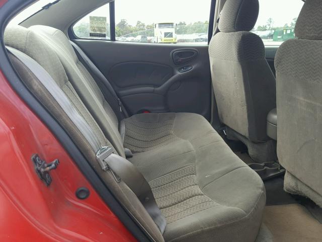 1G2NF52T31C274970 - 2001 PONTIAC GRAND AM S Կարմիր լուսանկար 6