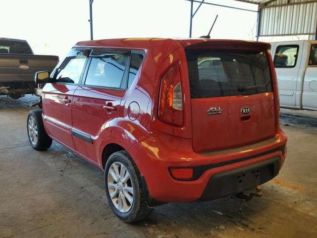 KNDJT2A63D7578164 - 2013 KIA SOUL + RED photo 3