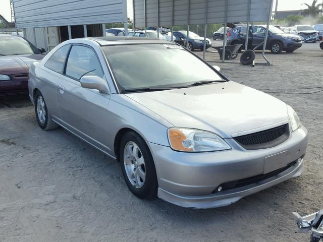 1HGEM219X3L035507 - 2003 HONDA CIVIC EX GRAY photo 1