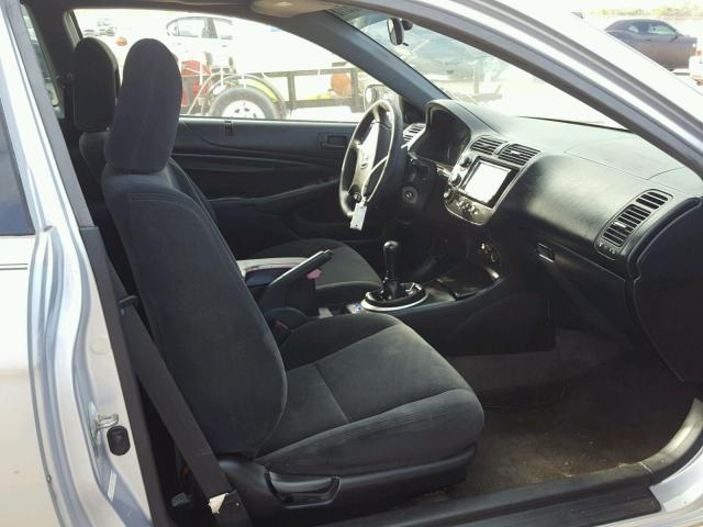 1HGEM219X3L035507 - 2003 HONDA CIVIC EX ნაცრისფერი ფოტო 5