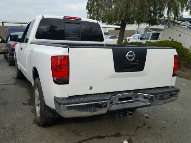 1N6AA0CA5CN327276 - 2012 NISSAN TITAN S WHITE photo 3