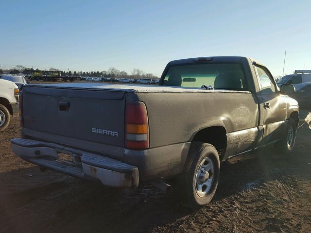 1GTEC14W12Z202099 - 2002 GMC NEW SIERRA GRAY photo 4