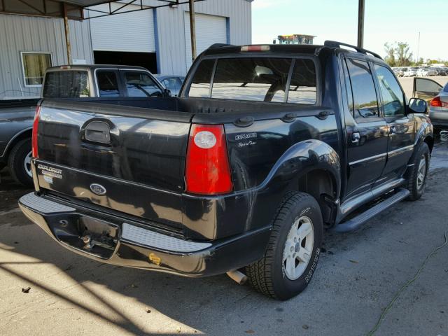 1FMZU67K25UA13477 - 2005 FORD EXPLORER S BLACK photo 4