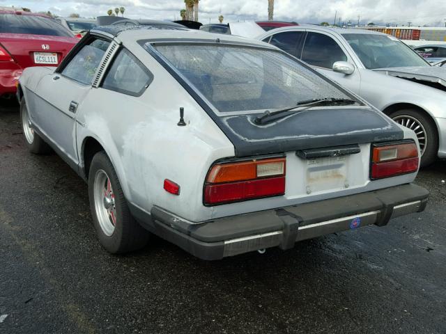 JN1HZ04S1BX266774 - 1981 DATSUN 280ZX SILVER photo 3