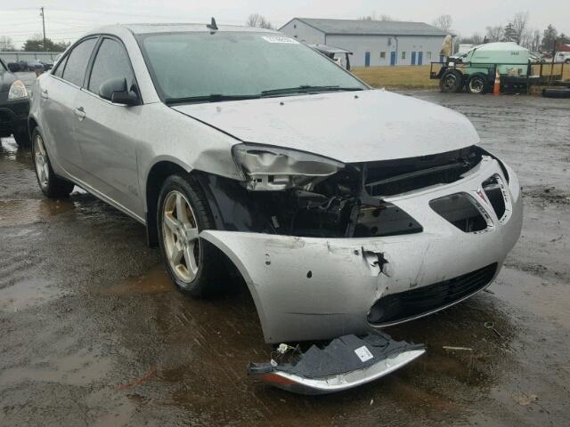 1G2ZG57N484182022 - 2008 PONTIAC G6 BASE SILVER photo 1