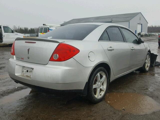 1G2ZG57N484182022 - 2008 PONTIAC G6 BASE SILVER photo 4