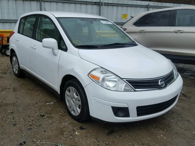 3N1BC1CP2AL452750 - 2010 NISSAN VERSA S WHITE photo 1