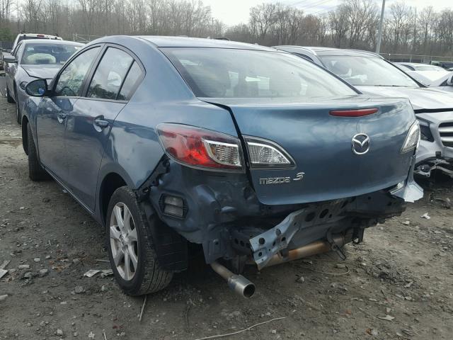 JM1BL1SG8A1260268 - 2010 MAZDA 3 I BLUE photo 3