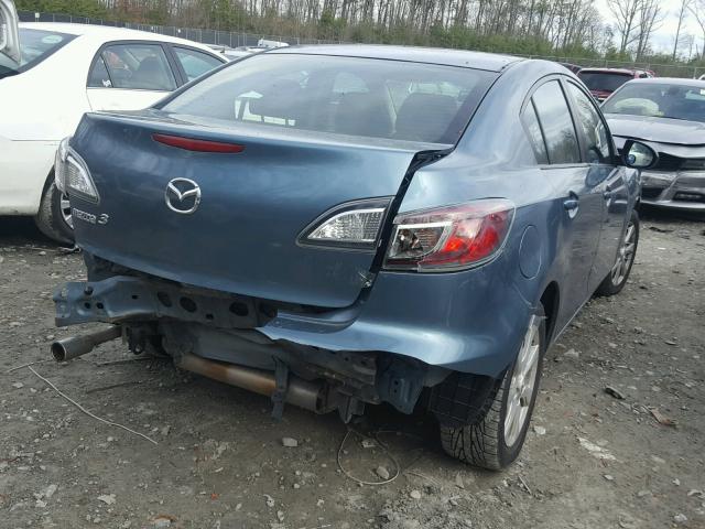 JM1BL1SG8A1260268 - 2010 MAZDA 3 I BLUE photo 4