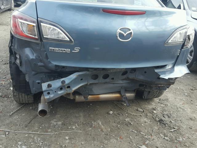 JM1BL1SG8A1260268 - 2010 MAZDA 3 I BLUE photo 9