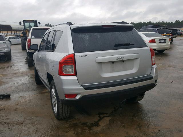 1J4NT1FB3BD146765 - 2011 JEEP COMPASS SP WHITE photo 3