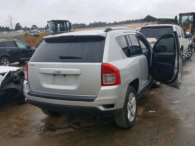 1J4NT1FB3BD146765 - 2011 JEEP COMPASS SP WHITE photo 4