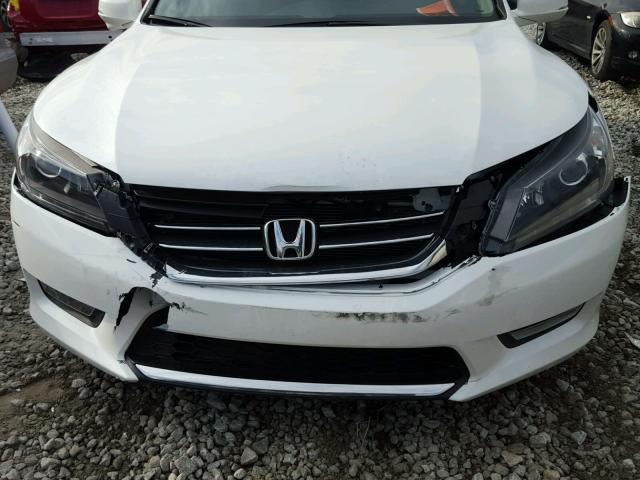 1HGCR3F86FA002728 - 2015 HONDA ACCORD EXL WHITE photo 9