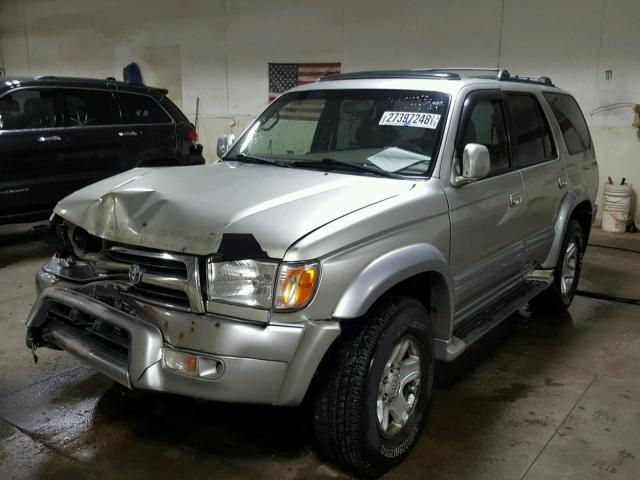 JT3HN87RXY0273454 - 2000 TOYOTA 4RUNNER LI SILVER photo 2