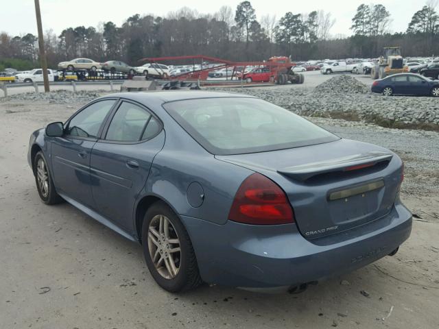 2G2WR554271164605 - 2007 PONTIAC GRAND PRIX BLUE photo 3