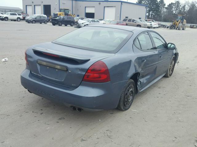 2G2WR554271164605 - 2007 PONTIAC GRAND PRIX BLUE photo 4