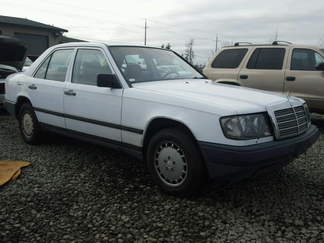 WDBEA30D4GA184076 - 1986 MERCEDES-BENZ 300 E WHITE photo 1