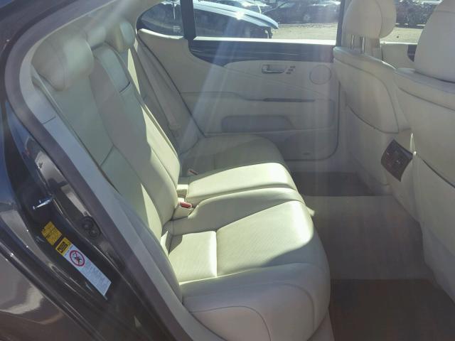 JTHGL46F375003396 - 2007 LEXUS LS 460L GRAY photo 6