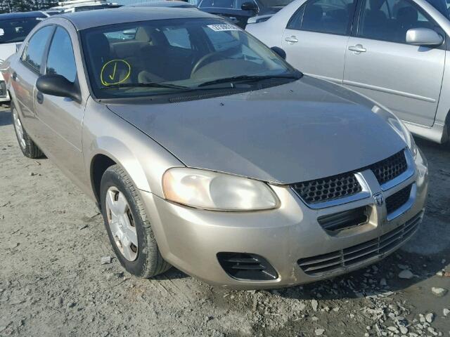 1B3EL36T74N124261 - 2004 DODGE STRATUS SE GOLD photo 1