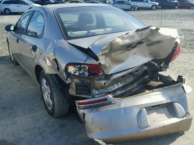 1B3EL36T74N124261 - 2004 DODGE STRATUS SE GOLD photo 3