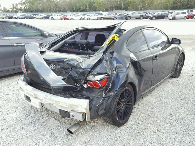 JTKDE167490300949 - 2009 TOYOTA SCION TC BLACK photo 4