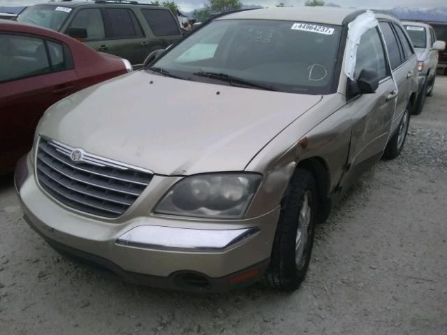 2C4GM68475R357640 - 2005 CHRYSLER PACIFICA T GOLD photo 2