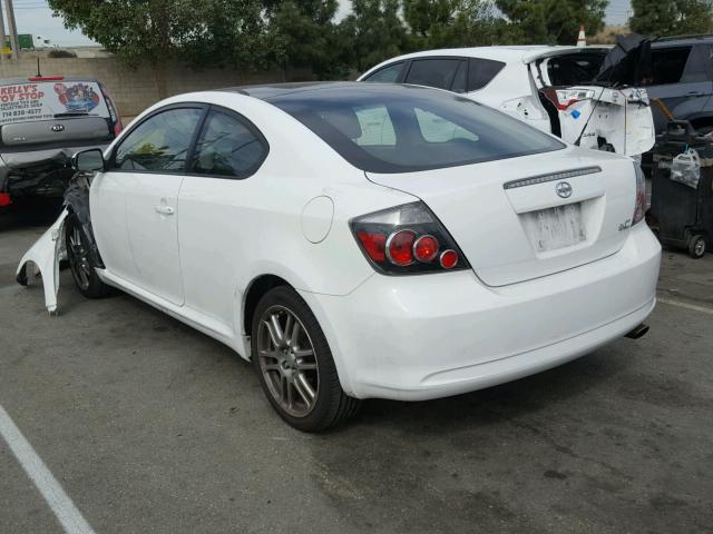 JTKDE167X80253344 - 2008 TOYOTA SCION TC 白色 照片 3